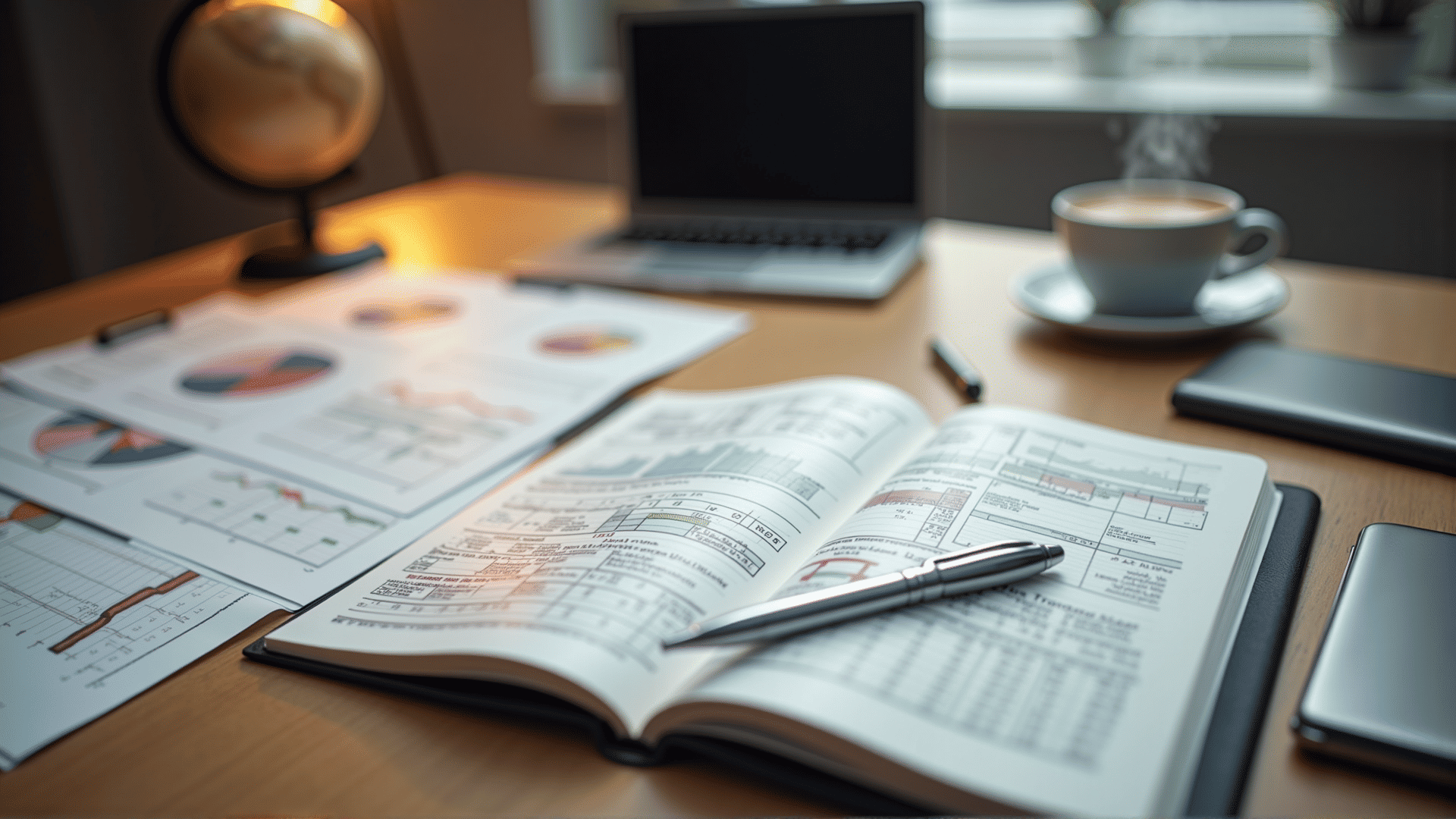 Strategic planning with graphs and notebook